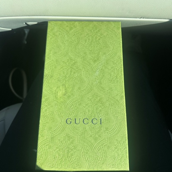 Gucci clutch wallet black leather like - Picture 1 of 5